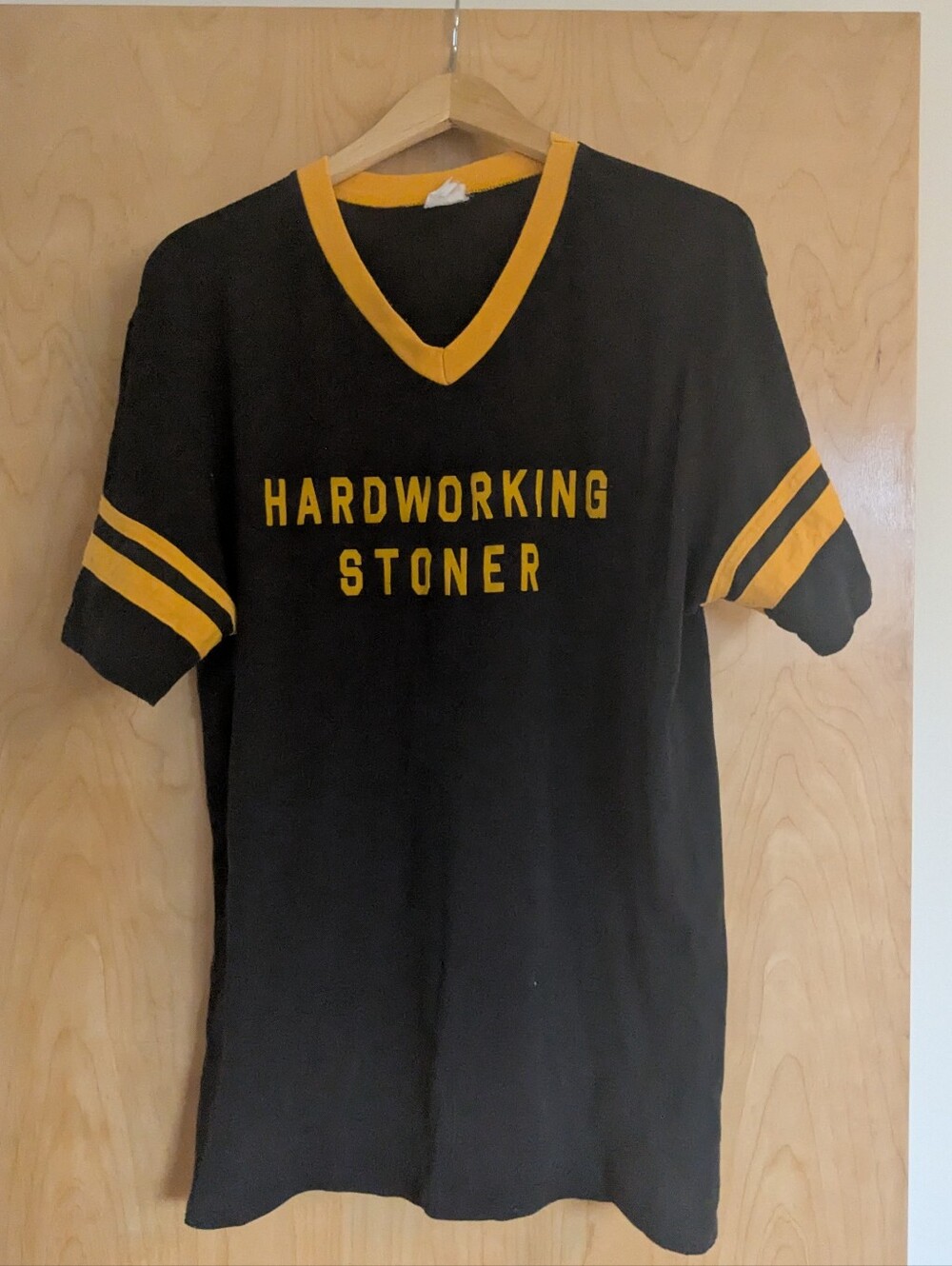 Hardworking Stoner Rugby Tee
